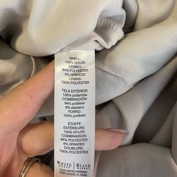 White House Black Market Lace Shift Dress Size 6 - Picture 12 of 12